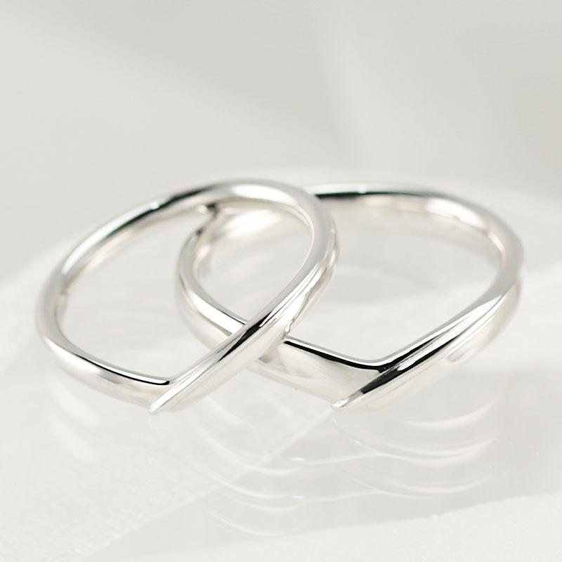 結婚指輪 プラチナ pt950 指輪  マリッジリング 刻印・シークレットストーン無料 FourLovers Serenaの画像