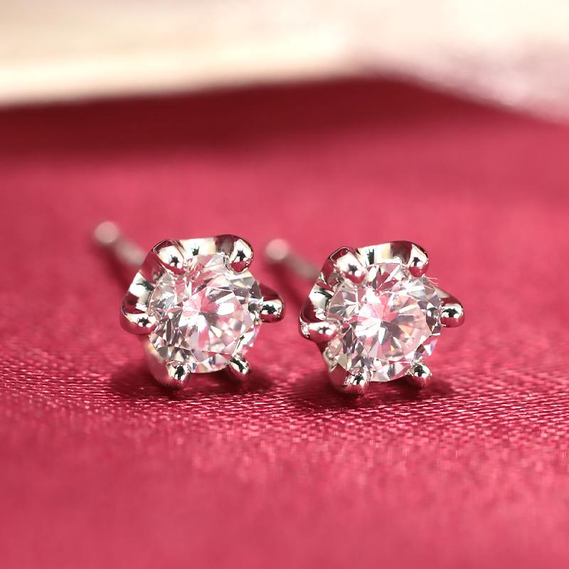 Jeweluce PT1000 ダイヤモンドピアス 0.6ct 【Hカラー・SIクラス】 純 