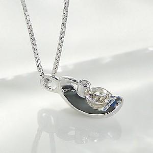 K18WG【0.15ct】ダイヤモンド ペンダント ドロップ しずく k18  【Hカラークラス・SIクラス】ホワイトゴールド  jdp0026の画像