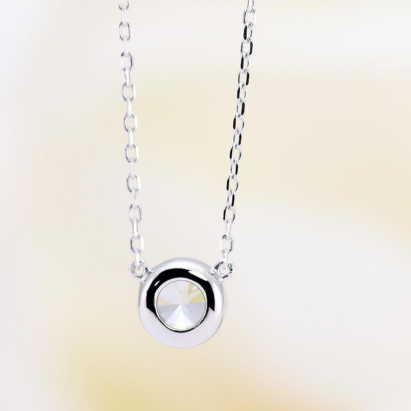 K18 WG/PG/YG 【0.30ct】ゴールド ダイヤモンド ペンダント 誕生石 4月 一粒 大粒 0.3ct 選べるカラーの画像