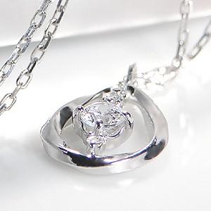 K18WG PG YG 【0.10ct】ゴールド ダイヤモンド ダイヤ ネックレス ペンダント 雫 メビウスの輪 無限 メビウス 涙 0.1ct jdp0064の画像
