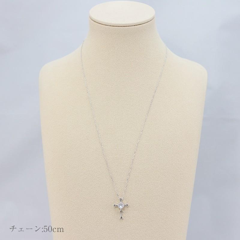 ☆数量限定☆ K10 WG/PG/YG 聖なる石 ムーンストーン クロスペンダント ネックレス ペンダント ゴールドカラーは選べる 6月誕生石 お守り パワーストーン メンズの画像