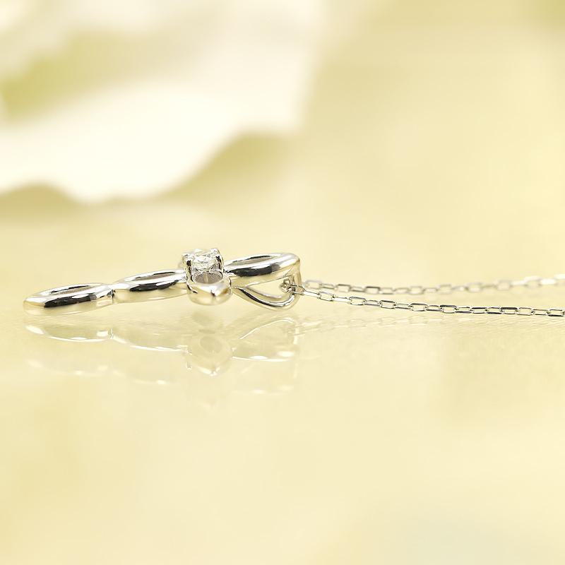 K10 YG/WG/PG ダイヤモンド 0.05ct クロス ペンダント ネックレス ダイヤ ゴールド 10金 カラーは選べる プレゼント ギフト 記念日 クリスマス お守りの画像