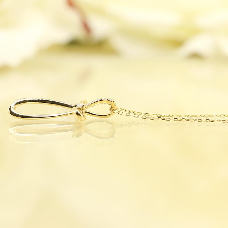 K18 YG/WG/PG ダイヤモンド 0.15ct クロス ペンダント ネックレス ダイヤ ゴールド 18金 カラーは選べる プレゼント ギフト 記念日 クリスマス お守りの画像