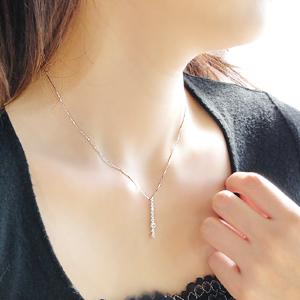 Jeweluce（ジュエルーチェ） テン ダイヤモンド ペンダント ネックレス 
