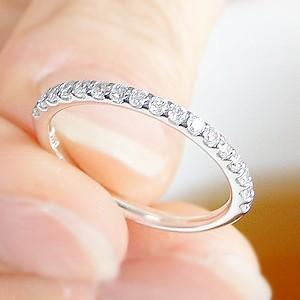 ダイヤモンド エタニティ リング プラチナ pt950 0.30ct ダイヤ 指輪 Hカラー SIクラスの画像