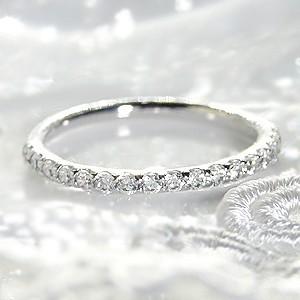 ダイヤモンド エタニティ リング プラチナ pt950 0.30ct ダイヤ 指輪 Hカラー SIクラスの画像