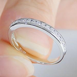 ダイヤモンド レール留 エタニティ リング 0.3ct Pt950/K18/K10 YG PG プラチナ ゴールド ダイヤ 指輪 Hカラー・SIクラス １８金 １０金の画像