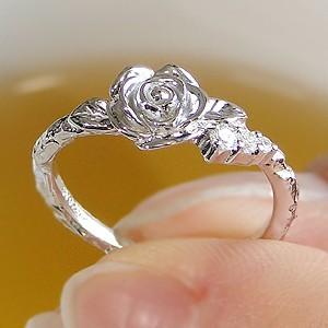 Jeweluce（ジュエルーチェ） 薔薇 ダイヤモンド エタニティ リング