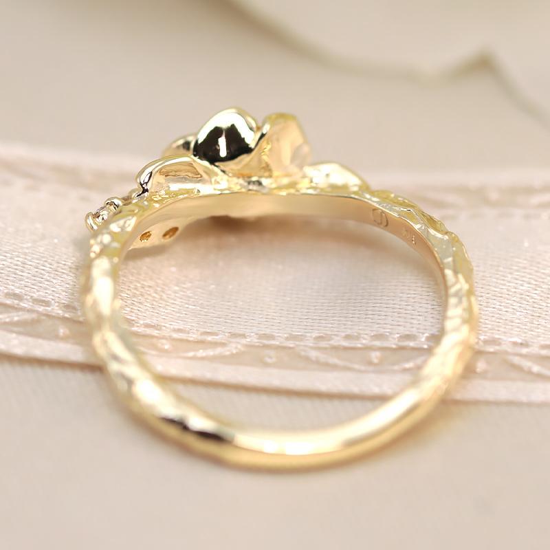 Jeweluce（ジュエルーチェ） 薔薇 ダイヤモンド エタニティ リング