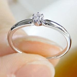 Jeweluce（ジュエルーチェ） ダイヤモンド リング プラチナ pt950 0.06