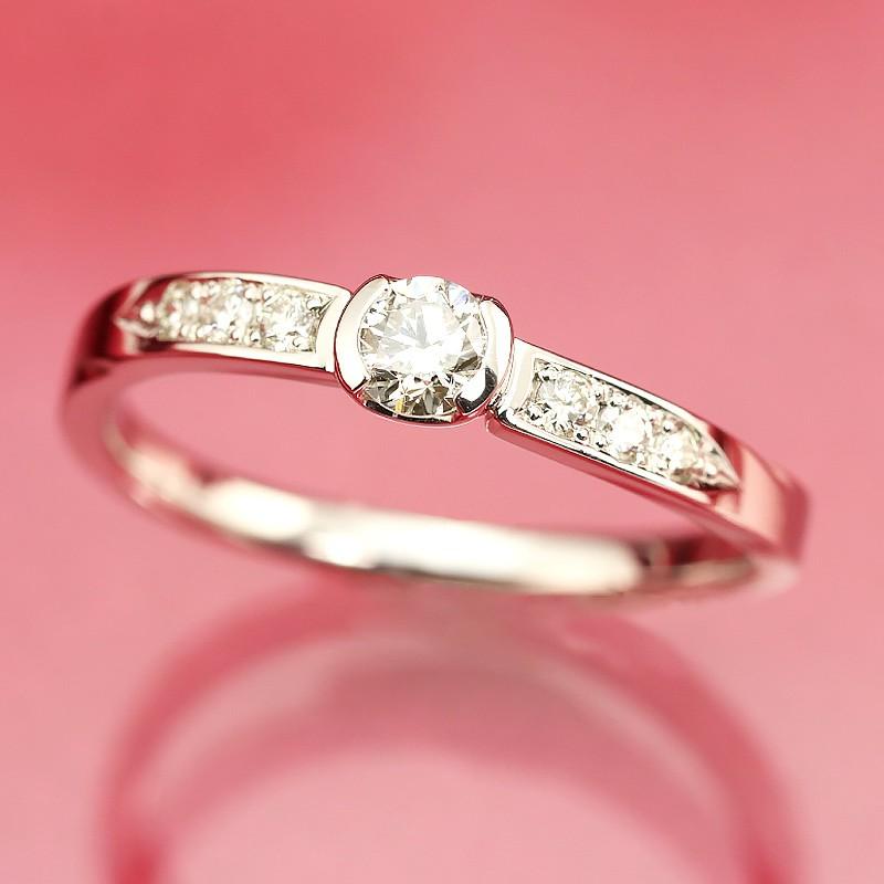 Jeweluce（ジュエルーチェ） ダイヤモンド リング プラチナ pt950 0.2