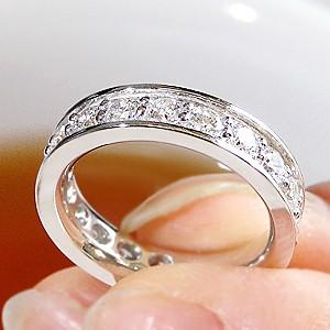 Jeweluce（ジュエルーチェ） ダイヤモンド エタニティ リング プラチナ 