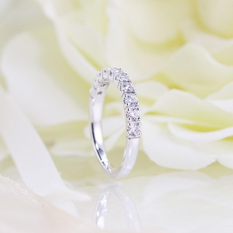 Jeweluce ☆0.50ct ダイヤモンド エタニティ リング 【Hカラー Jeweluce ☆0.50ct ダイヤモンド エタニティ リング 【Hカラー
