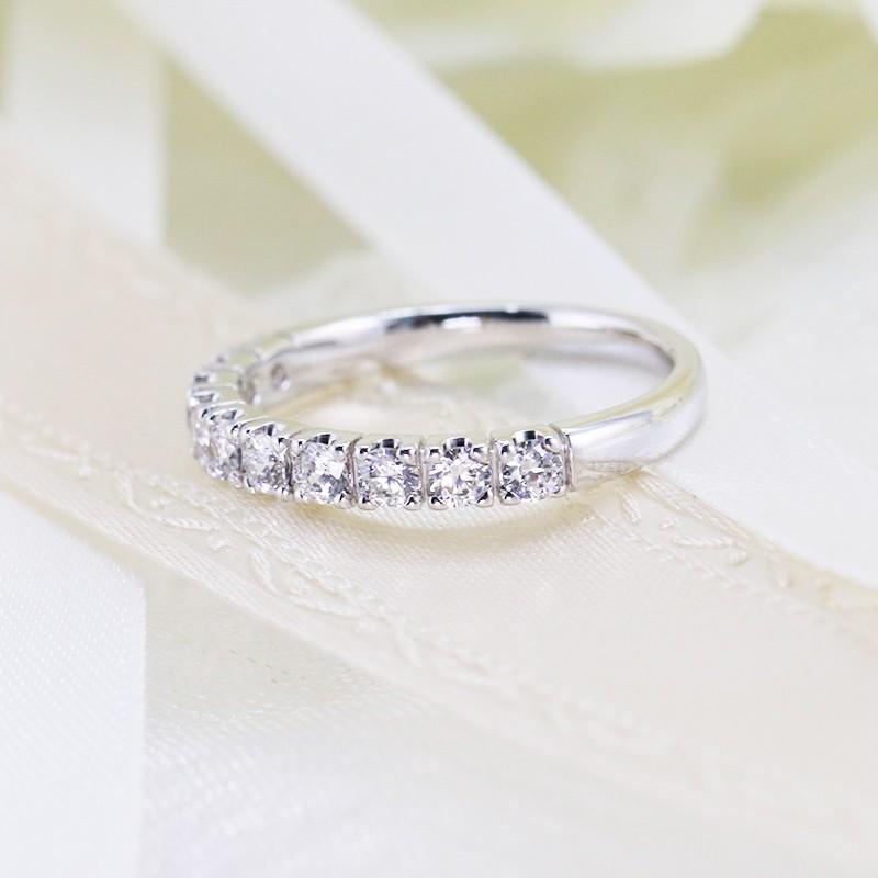 Jeweluce（ジュエルーチェ） ☆0.50ct ダイヤモンド エタニティ リング