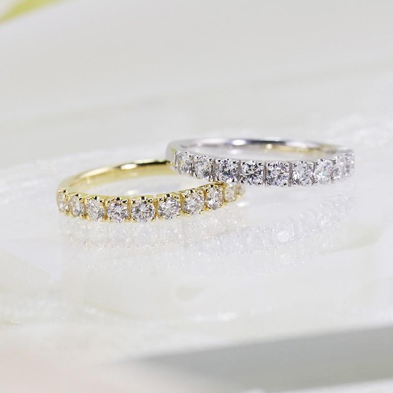 Jeweluce（ジュエルーチェ） ☆0.50ct ダイヤモンド エタニティ リング