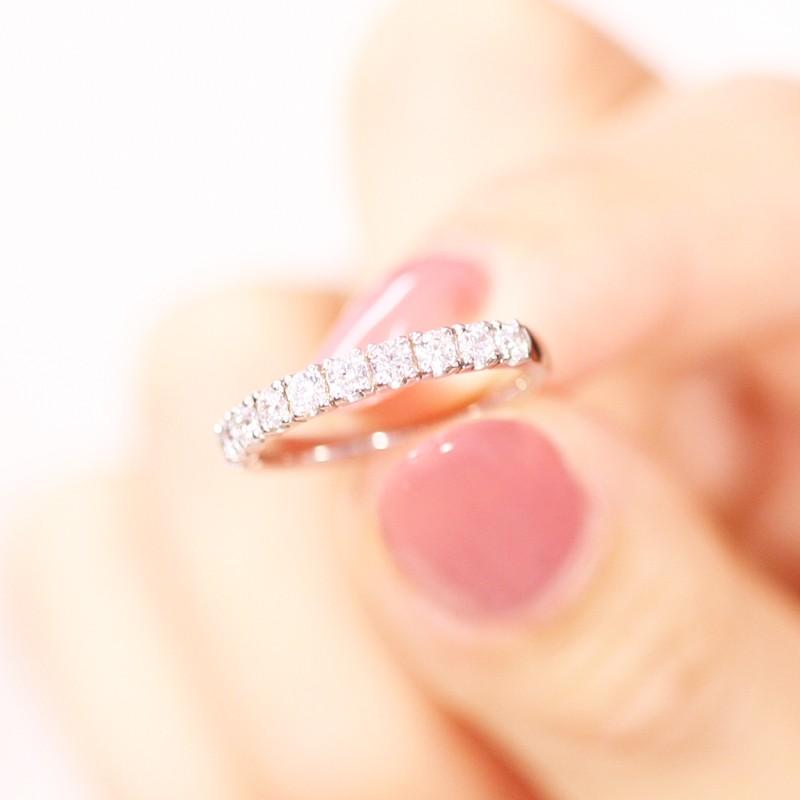 Jeweluce（ジュエルーチェ） ☆0.50ct ダイヤモンド エタニティ リング