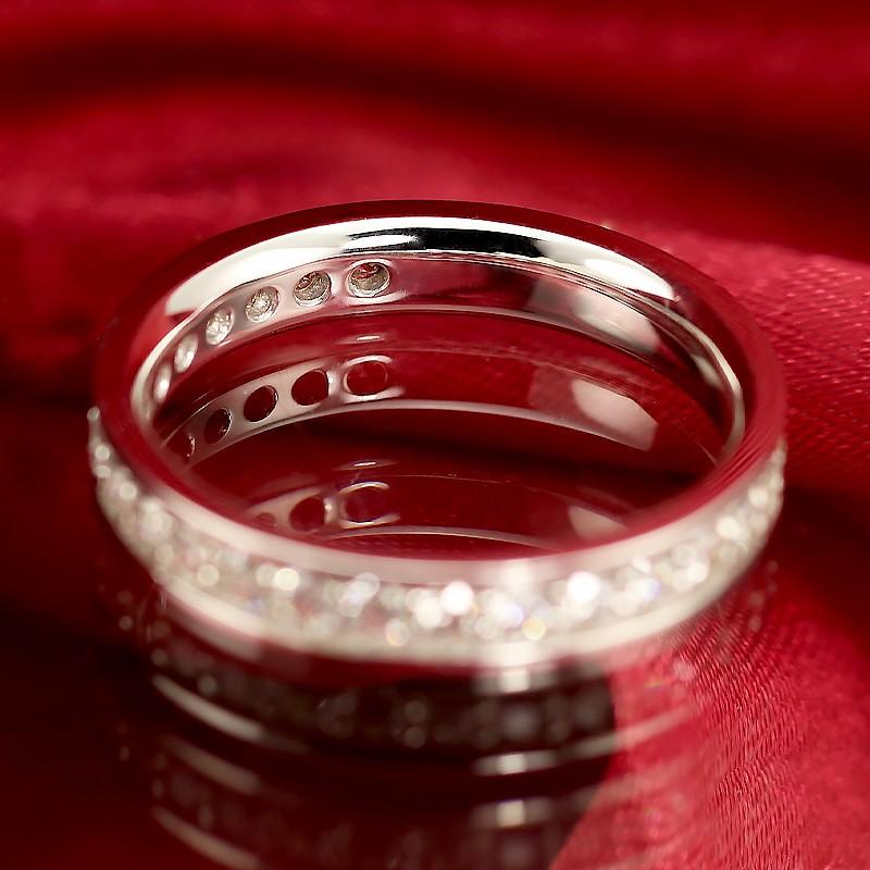 Jeweluce ダイヤモンド エタニティ リング プラチナ pt950 0.7ct 
