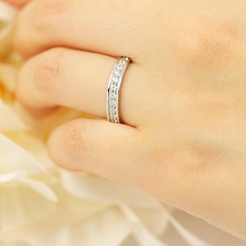 Jeweluce ダイヤモンド エタニティ リング プラチナ pt950 0.7ct