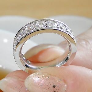 Jeweluce（ジュエルーチェ） ダイヤモンド フルエタニティ リング 