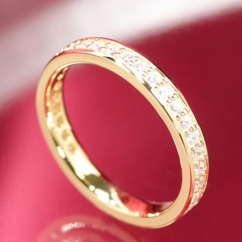 専用 K18ダイヤモンドリング 18金 フルエタニティリング ダイヤ K18 ダイヤモンド エタニティ リング 18金 18k ダイヤ 指輪