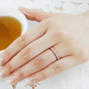 Jeweluce ダイヤモンド フルエタニティ リング K18 ピンク Jeweluce ダイヤモンド フルエタニティ リング K18 ピンク