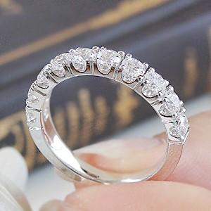Jeweluce（ジュエルーチェ） ダイヤモンド エタニティ リング プラチナ 