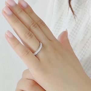 ダイヤモンド エタニティ リング プラチナ pt950 0.50ct ダイヤ 指輪 Hカラー SIクラス テンダイヤ 10ダイヤの画像