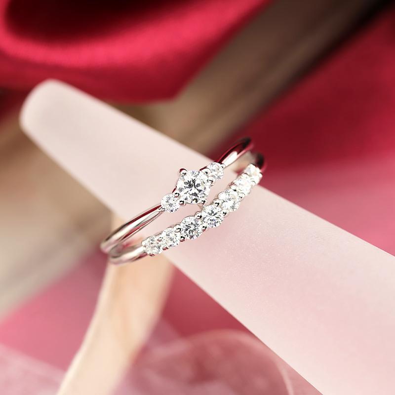 Jeweluce ☆0.5ct ダイヤモンド リング プラチナ pt950 0.50ctUP Jeweluce ☆0.5ct ダイヤモンド リング プラチナ pt950 0.50ctUP