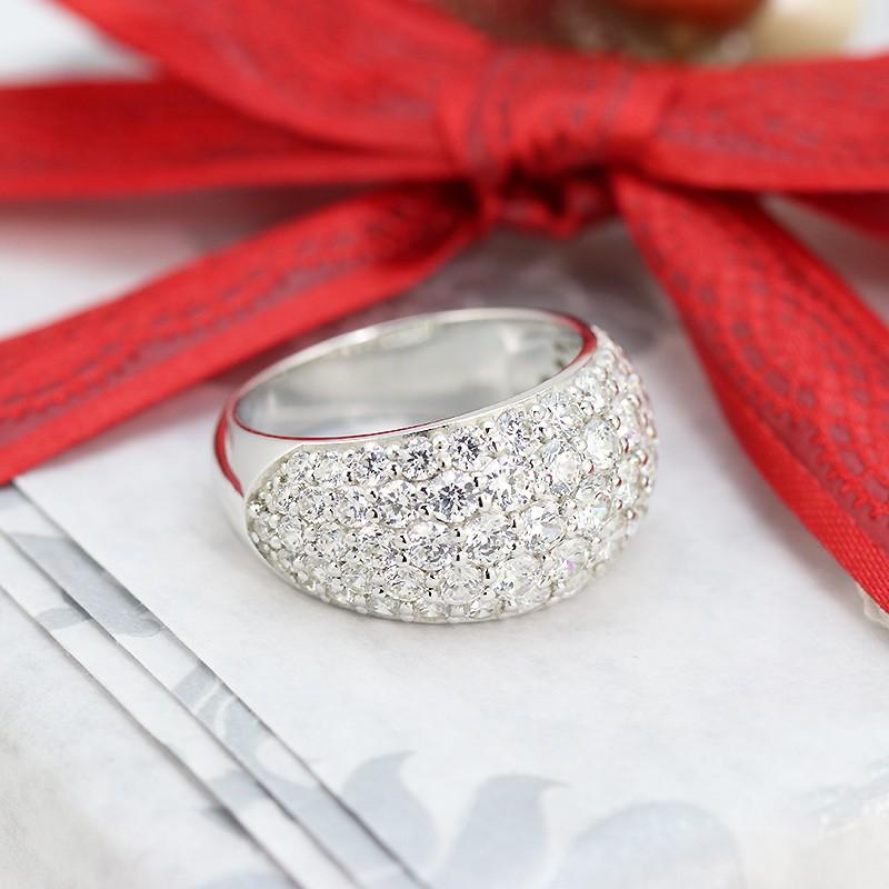 Jeweluce ダイヤモンド リング プラチナ pt950 3.0ct パヴェ ダイヤ 