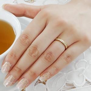 Jeweluce ダイヤモンド フルエタニティ リング K10 YG PG WG ゴールド 