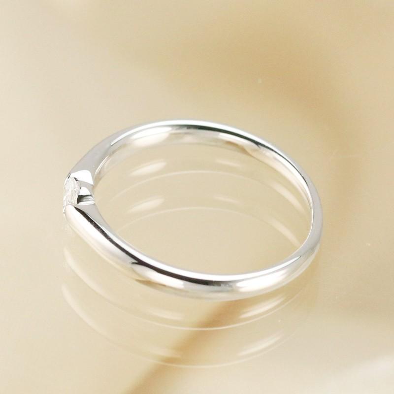 0.08ct ダイヤモンド一粒リング  K10YG/PG/WG ゴールド　ダイヤ 指輪 一粒 Hカラー SIクラス 10金 カラーは選べる3カラーの画像