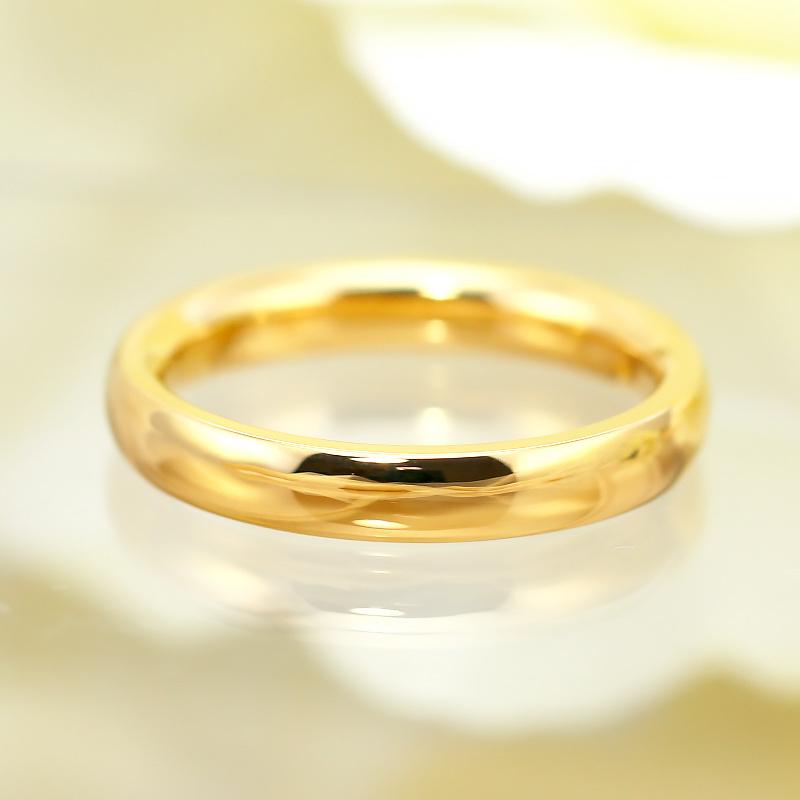 Jeweluce K24 純金 ゴールド リング 3mm 【6〜13号】 指輪 24k Jeweluce K24 純金 ゴールド リング 3mm 【6〜13号】 指輪 24k