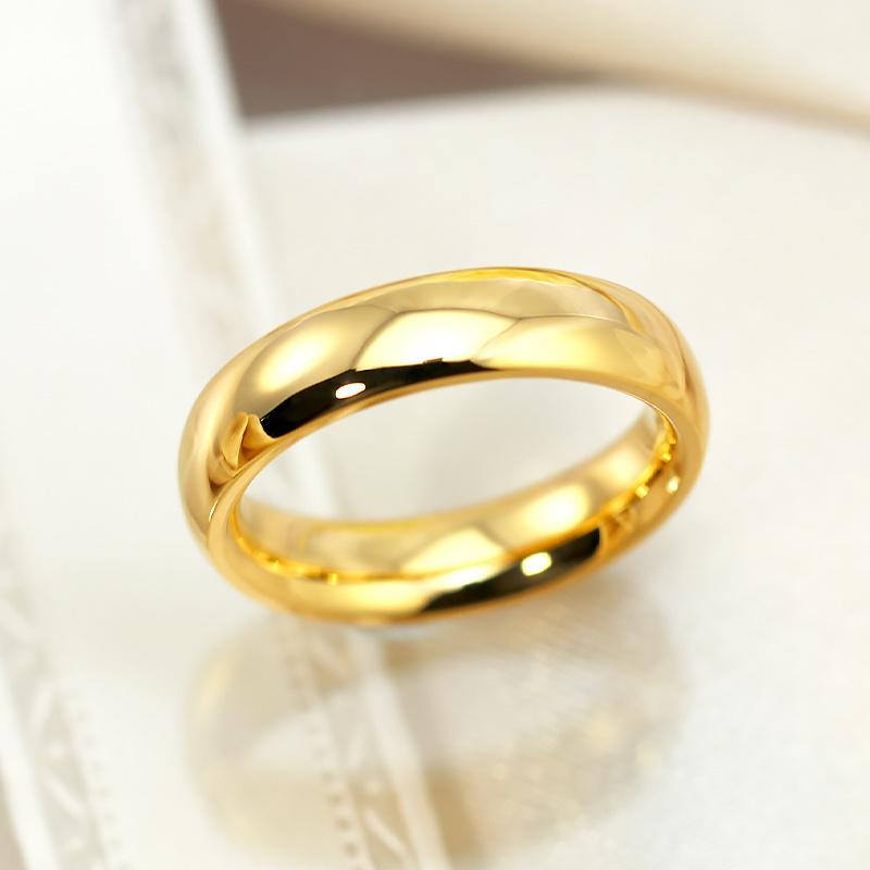 K24 純金 ゴールド リング 5mm 【14〜21号】 指輪 リング 24K 24金 甲丸 ギフト プレゼント 結婚指輪 資産 レディース メンズ  ユニセックス 結婚指輪 Pure Gold :jdr0267:Jeweluce 通販 