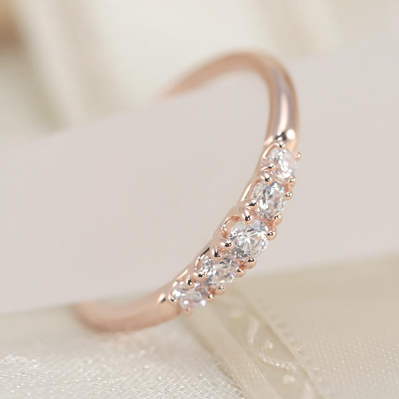 ダイヤモンド グラデーション エタニティ リング K18 YG PG WG ゴールド 0.2ct ダイヤ 指輪 Hカラー SIクラス 18金 選べる3カラーの画像