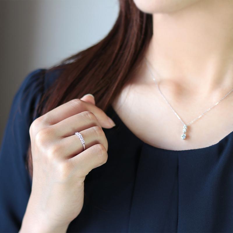 ダイヤモンド エタニティ リング プラチナ pt950 0.3ct ダイヤ 指輪 Hカラー SIクラス プレゼント 婚約 品質保証書 刻印無料 誕生日 爆買の画像
