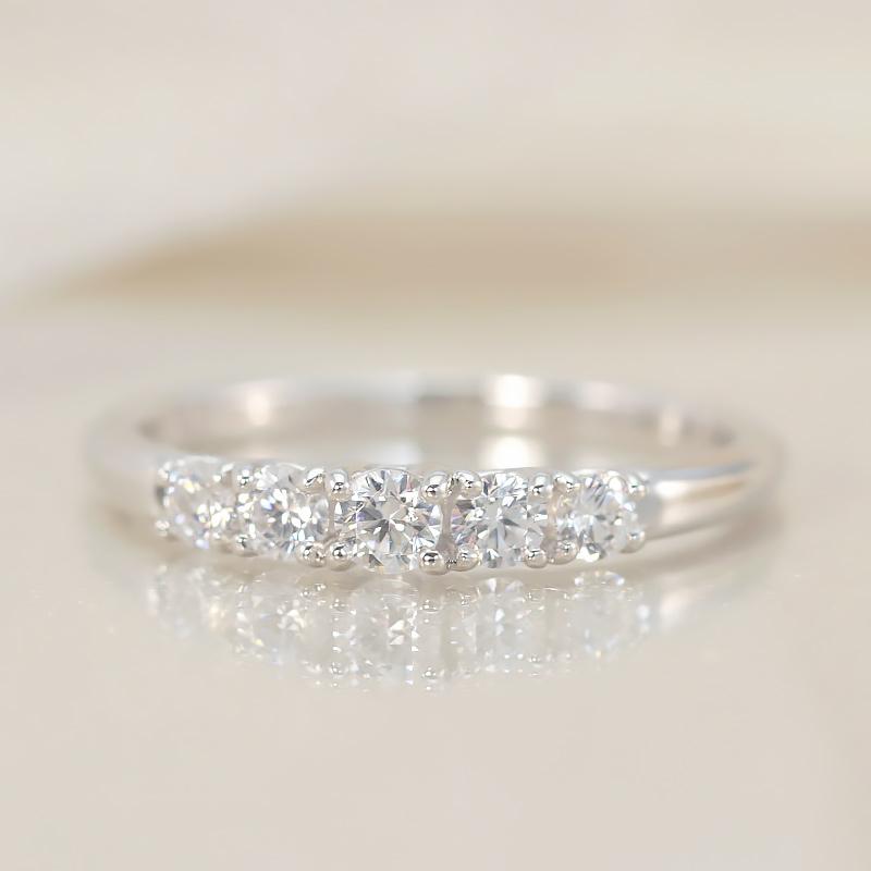 ダイヤモンド グラデーション エタニティ リング K18 YG PG WG ゴールド 0.3ct ダイヤ 指輪 Hカラー SIクラス 18金 選べる3カラーの画像