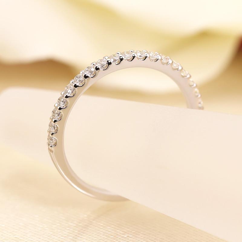 ダイヤモンド エタニティ ピンキー リング K18 YG PG WG ゴールド 0.2ct ダイヤ 指輪 Hカラー/SIクラス プレゼント ギフト 18金 選べる3カラー 小指の画像