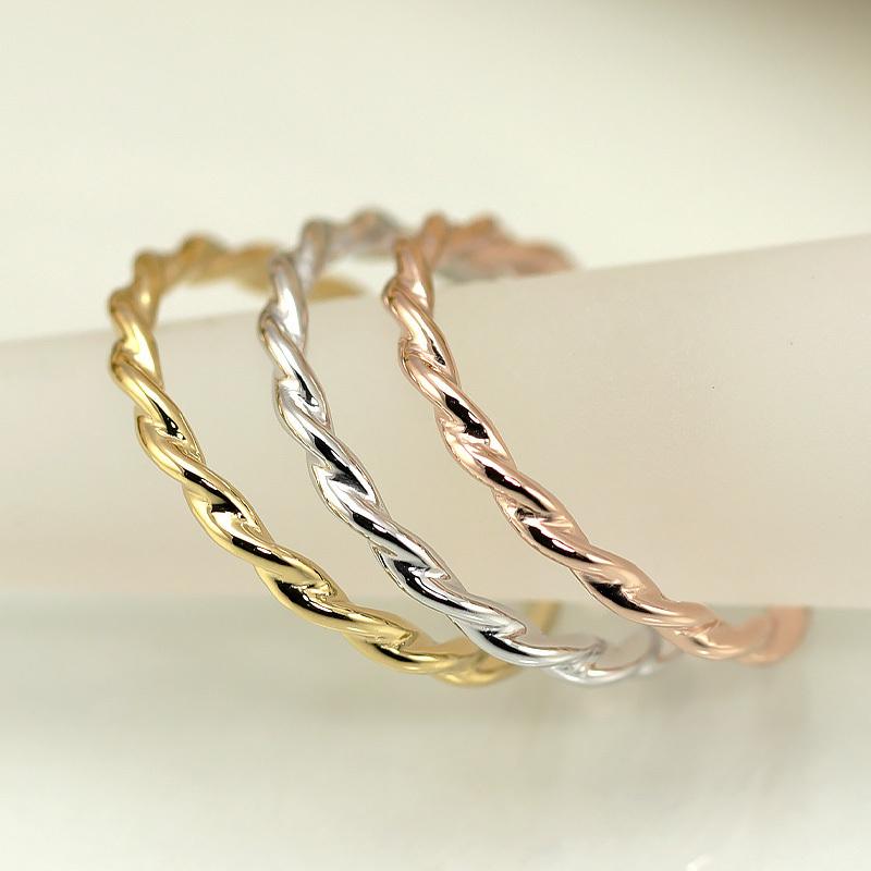 Jeweluce K10 地金 リング Twist ツイストデザイン 指輪 Jeweluce K10 地金 リング Twist ツイストデザイン 指輪