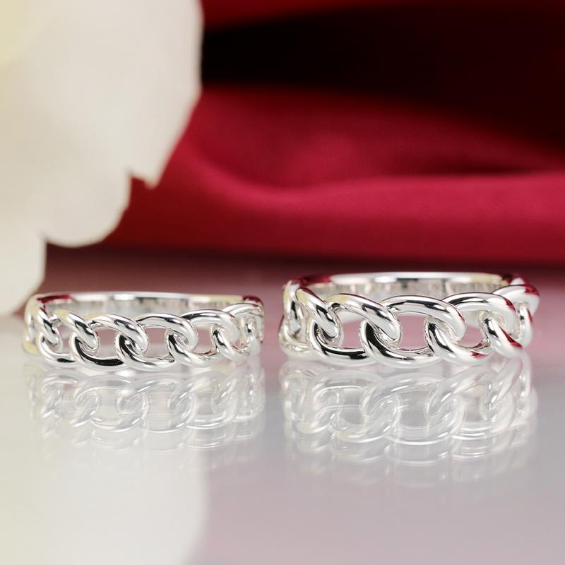 Pt950 チェーン プラチナ リング SLIM 指輪 リング pt PT ギフト プレゼント 結婚指輪 資産 レディース メンズ ユニセックスの画像