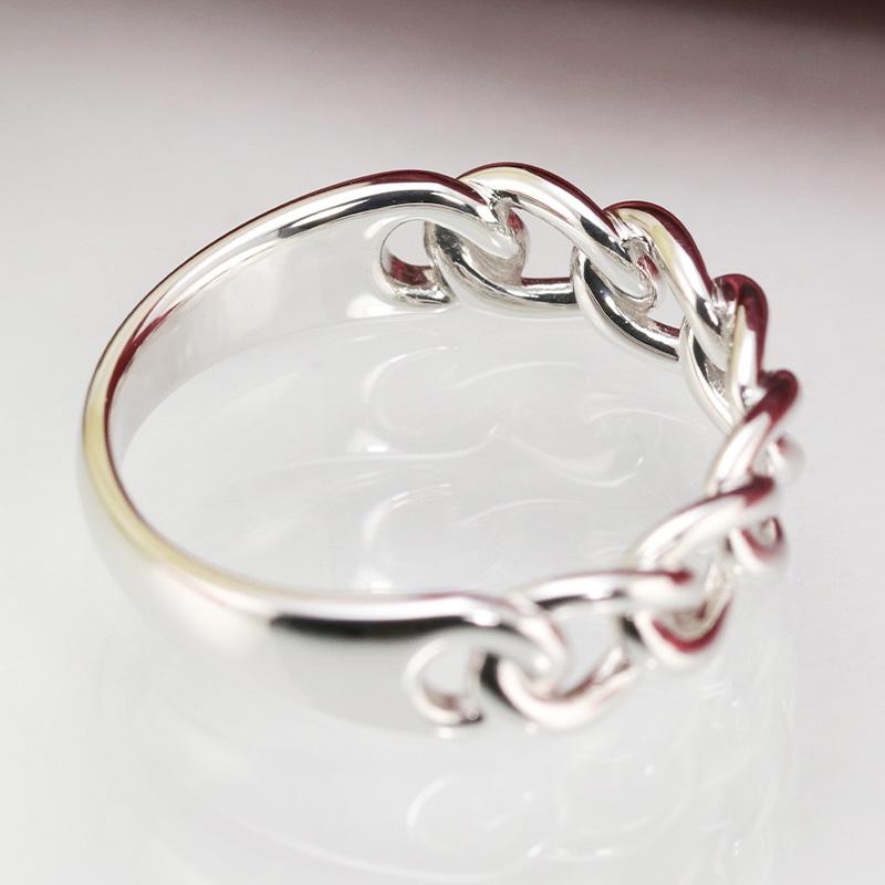 Pt950 チェーン プラチナ リング SLIM 指輪 リング pt PT ギフト プレゼント 結婚指輪 資産 レディース メンズ ユニセックスの画像