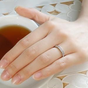 ダイヤモンド フルエタニティ リング【Fカラー VS VG クラス】プラチナ  pt950  0.5ct 重ねづけ 指輪  記念日 フチありの画像