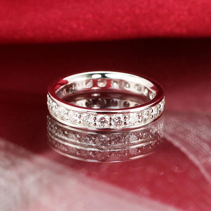 Jeweluce（ジュエルーチェ） ダイヤモンド フルエタニティ リング 【F 