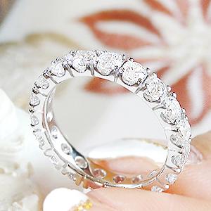 Jeweluce（ジュエルーチェ） ダイヤモンド フルエタニティ リング【F