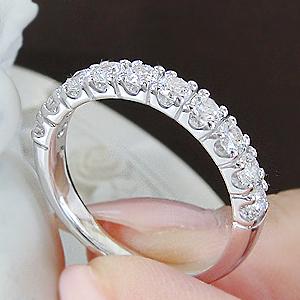 Jeweluce（ジュエルーチェ） ダイヤモンド エタニティ リング プラチナ