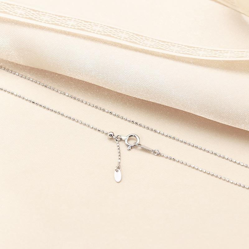 pt850 1.0ｍｍ カットボール チェーン 幅1.0mm 40cm/45cm 長さ調節 ネックレス ペンダント プラチナ プレゼント 資産 誕生日 ギフト 記念日の画像