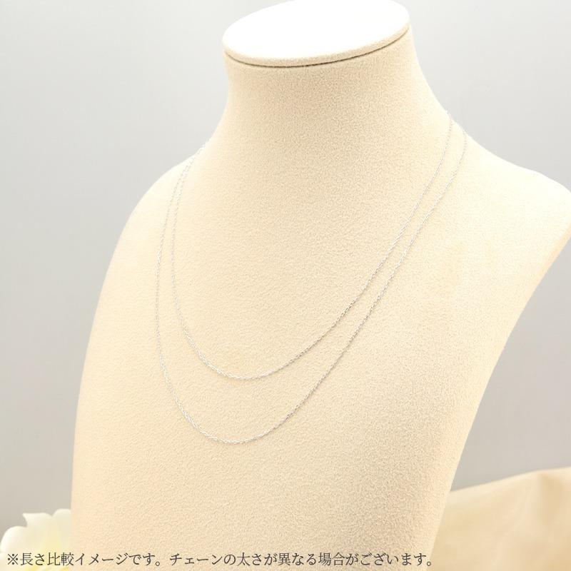 K18 YG/WG/PG　アズキチェーン 【線径0.28mm　太さ1.0mm】 40cm 45cm 長さ調節 ネックレス ペンダント 18金 18K 　ギフト 記念日 ゴールド 小豆 あずきの画像