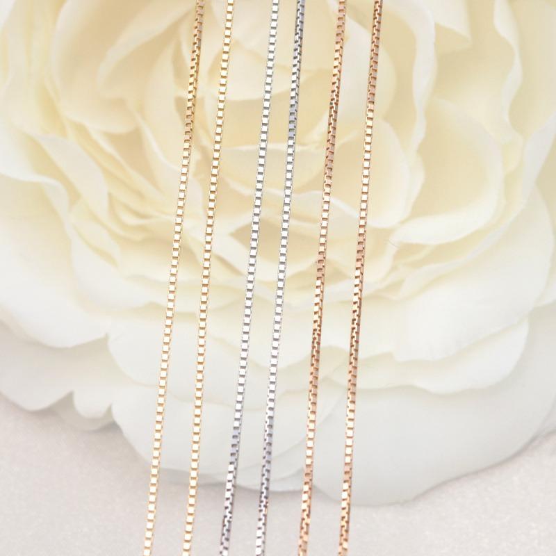 Jeweluce（ジュエルーチェ） K18 YG/WG/PG ベネチアン 幅1.0mm 40cm