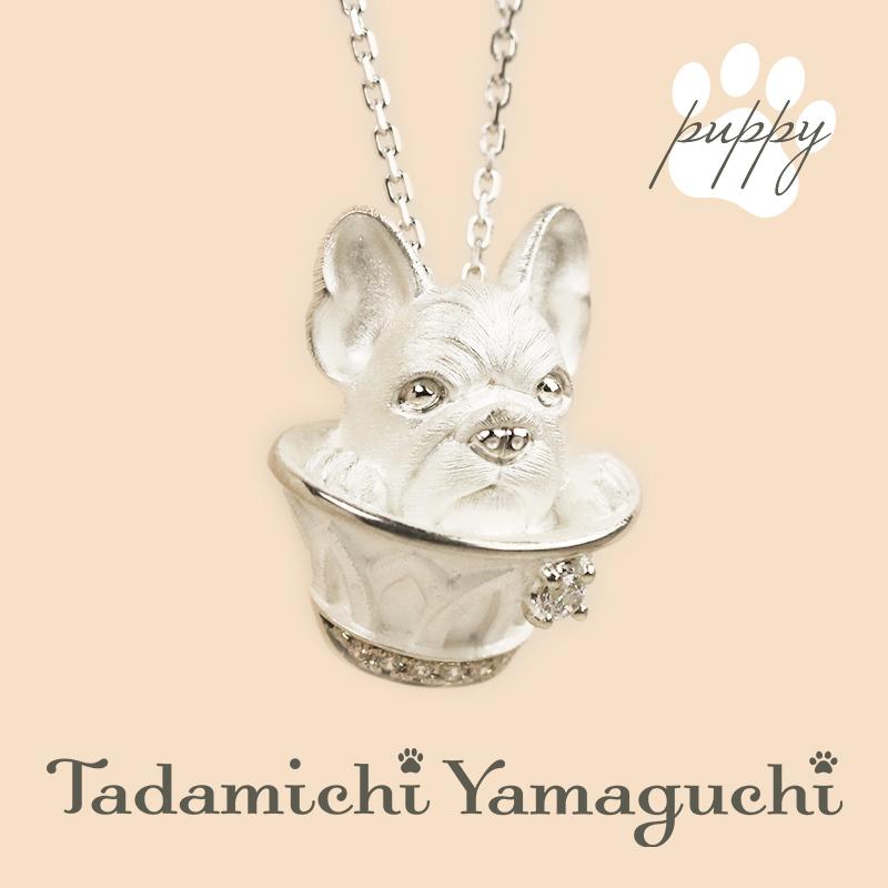 シルバーアクセサリー　犬　キャラクター Jeweluce 【新作】シルバー 925 ペンダント フレンチブルドッグ