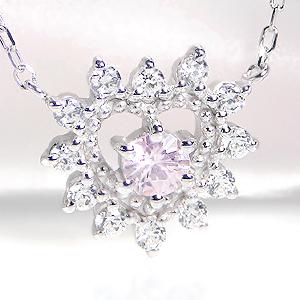 Jeweluce（ジュエルーチェ） pt900 天然ピンクダイヤモンド 0.07ct